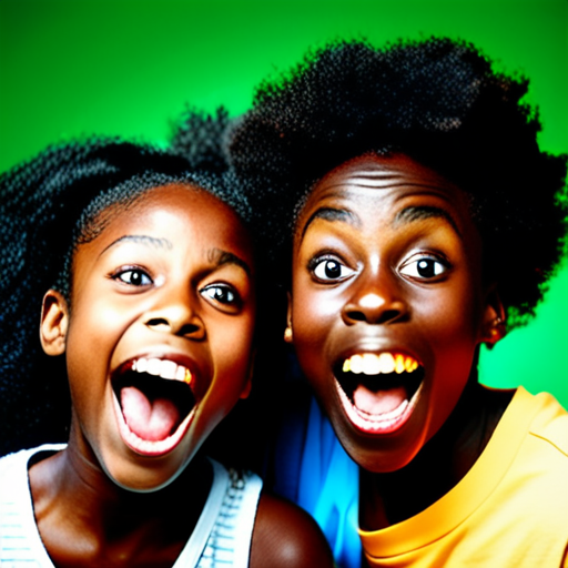 two ladies in a joyous mood